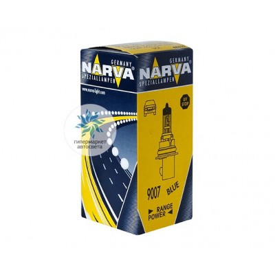 Галогеновая лампа Narva HB5 Range Power Blue Plus